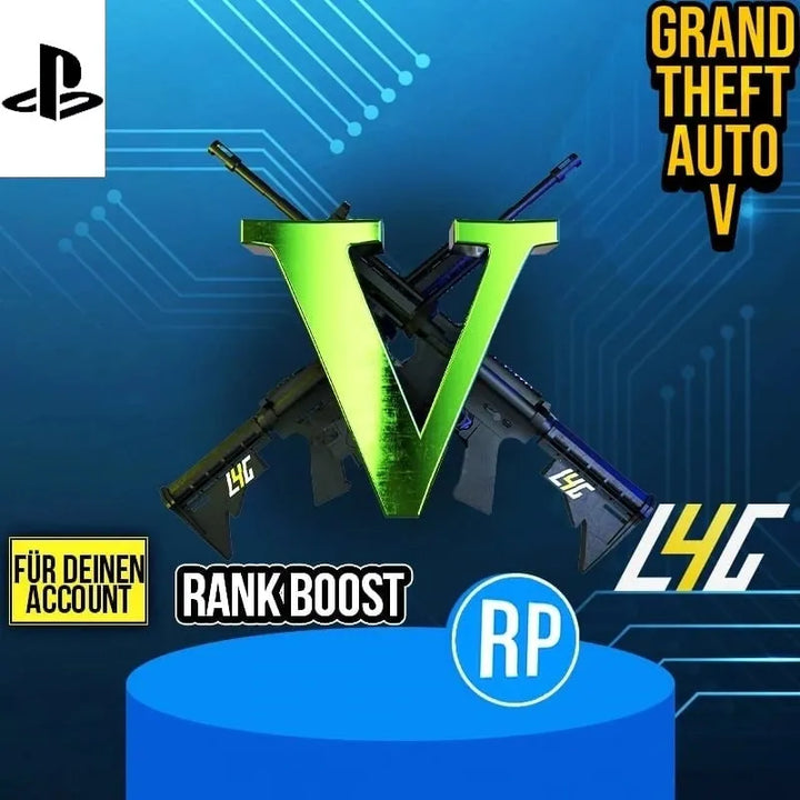 Grand Theft Auto V, PS4, Rang-Boost Angebot