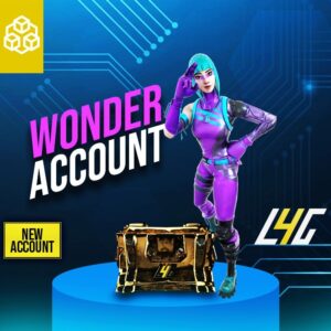 Wonder-Account und New Account Angebot mit Spielfigur