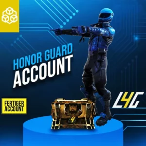 Honor Guard Account Werbung mit Spielfigur