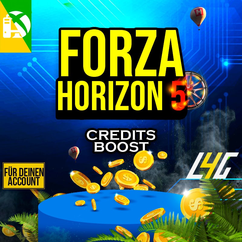 Forza Horizon 5 Credits Boost Werbung