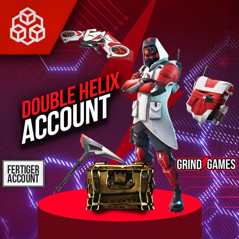 fortnite account double helix skin 833