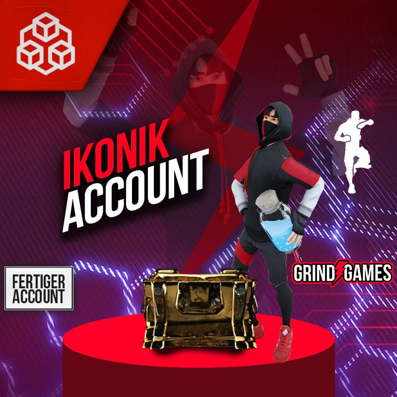 fortnite account ikonik skin 133