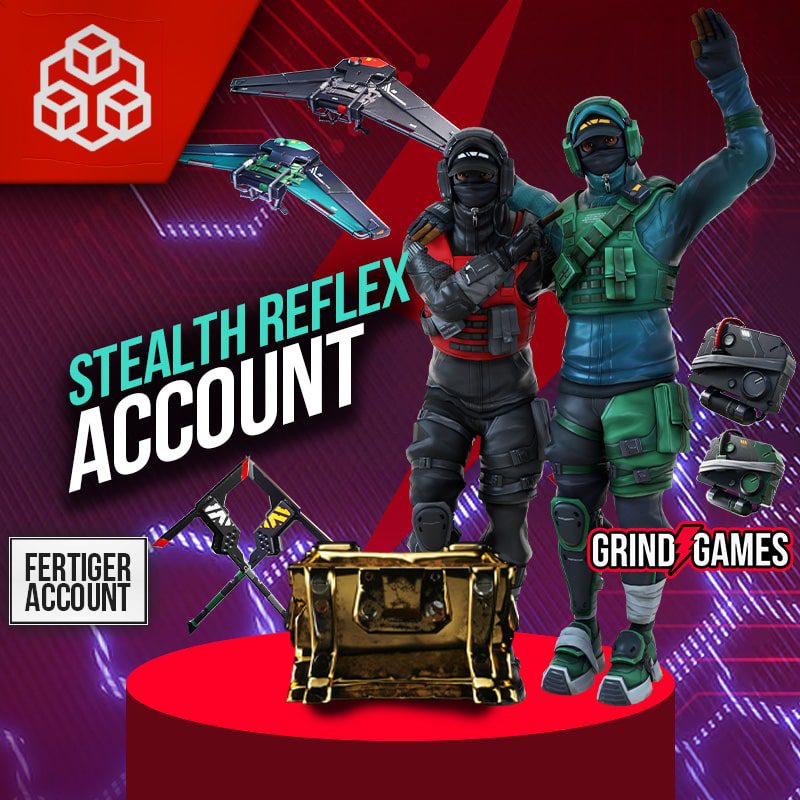 fortnite account stealth reflex skin 275