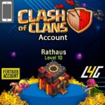 Clash of Clans Rathaus Level 10 fertig kaufen