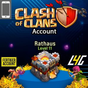Clash of Clans Rathaus Level 11 Account kaufen