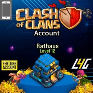 Clash of Clans Rathaus Level 12 Account