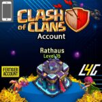 Clash of Clans Rathaus Level 15 Account