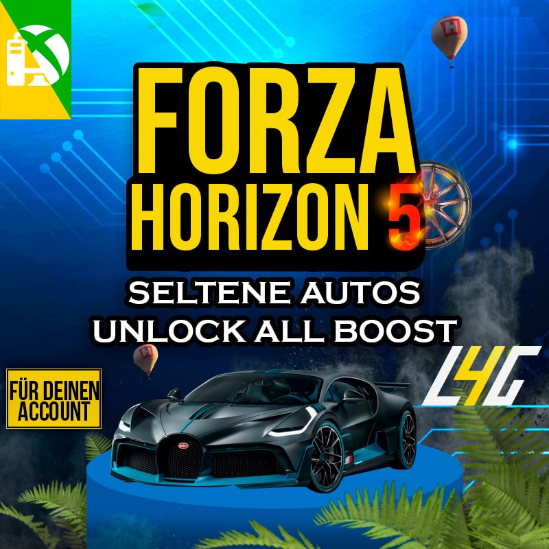Forza Horizon 5 seltene Autos freischalten