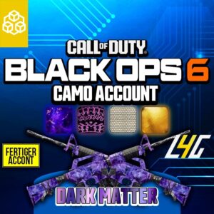 CoD BO6 - Dark Matter Camo Account