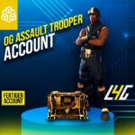 OG Assault Trooper Charakter und Tasche, Fortnite-Account