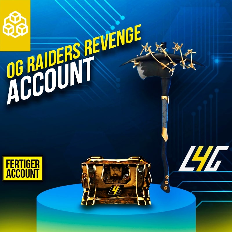 OG Raiders Revenge Account mit Beil und Box