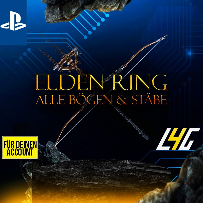Elden Ring Bögen und Stäbe für PlayStation