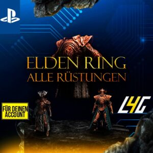 Elden Ring Rüstungen für PlayStation-Spieler.