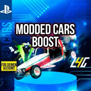 Modifizierte Autos für Spiel-Boost, PlayStation-Grafik