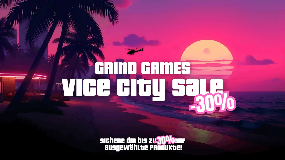 Grind Games Sale, bis zu 30% Rabatt.
