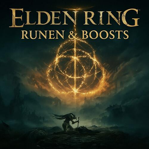 Elden Ring mit Runen und Boosts.