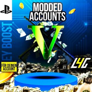 Modded GTA V Konten für PS4, Geldstapel, Münzen