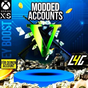 Modifizierte GTA V-Konten, Geldstapel, Gaming-Grafik