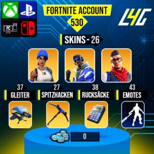 Fortnite OG Account - 26 Skins | Blue Team Leader | Blue Striker | Prodigy
