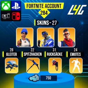 Fortnite OG Account - 27 Skins | Blue Team Leader | Blue Striker | Prodigy