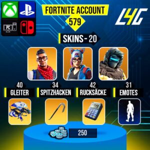 Fortnite OG Account - 20 Skins | Prodigy | Lynx | Zenith