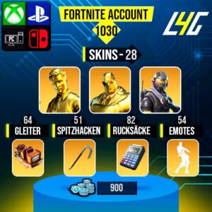 Fortnite OG Account - 28 Skins | Gold Midas | Gold Brutus | Rogue Agent