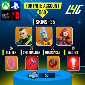 Fortnite OG Account - 35 Skins | Twyn | The Origin | The Imagined