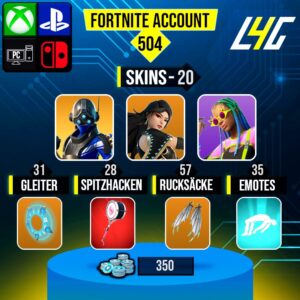 Fortnite OG Account - 20 Skins | Trilogy | Era | Poet