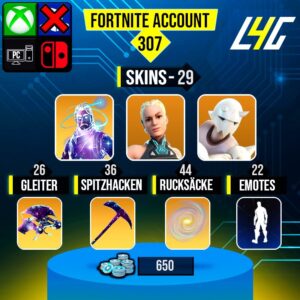 Fortnite OG Account - 29 Skins | Galaxy | Paradigm (Reality-659) | Snap