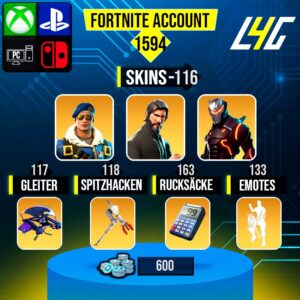 Fortnite OG Account - 116 Skins | Royale Bomber | The Reaper | Omega Stage 5
