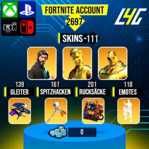 Fortnite OG Account - 111 Skins | The Reaper | Gold Midas | Gold Brutus